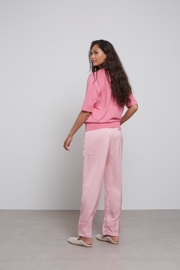 YAYA - Nohavice voľné Party punch pink dessin - party punch pink dessin YAYA - Nohavice voľné Party punch pink dessin - party punch pink dessin