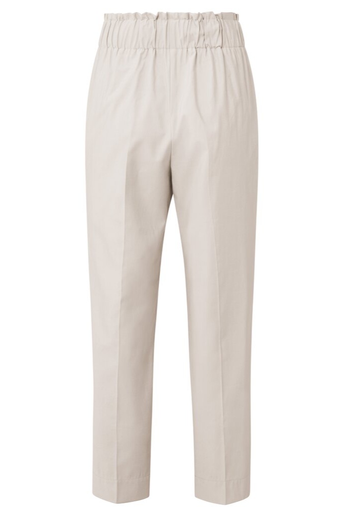 YAYA - Nohavice voľné s mašľou Moonbeam sand - moonbeam sand YAYA - Nohavice voľné s mašľou Moonbeam sand - moonbeam sand