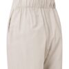 YAYA - Nohavice voľné s mašľou Moonbeam sand - moonbeam sand