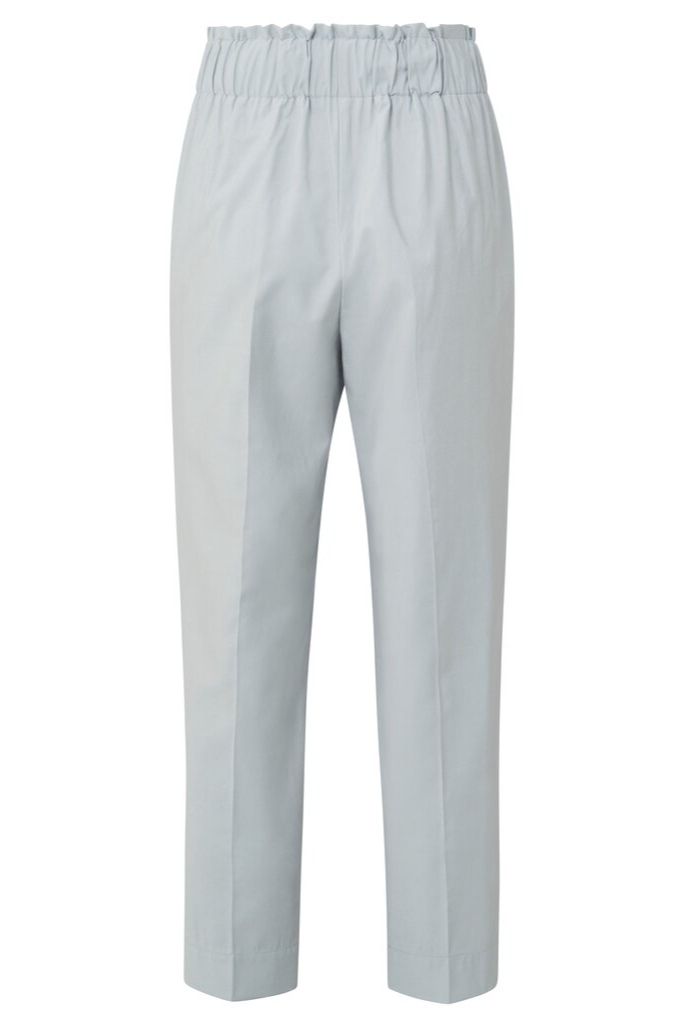 YAYA - Nohavice voľné s mašľou Pearl blue - pearl blue YAYA - Nohavice voľné s mašľou Pearl blue - pearl blue