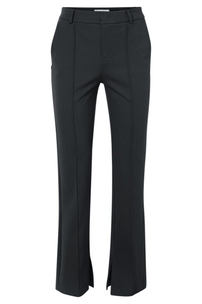 YAYA - Nohavice džerzejové široké Bristol black - bristol black