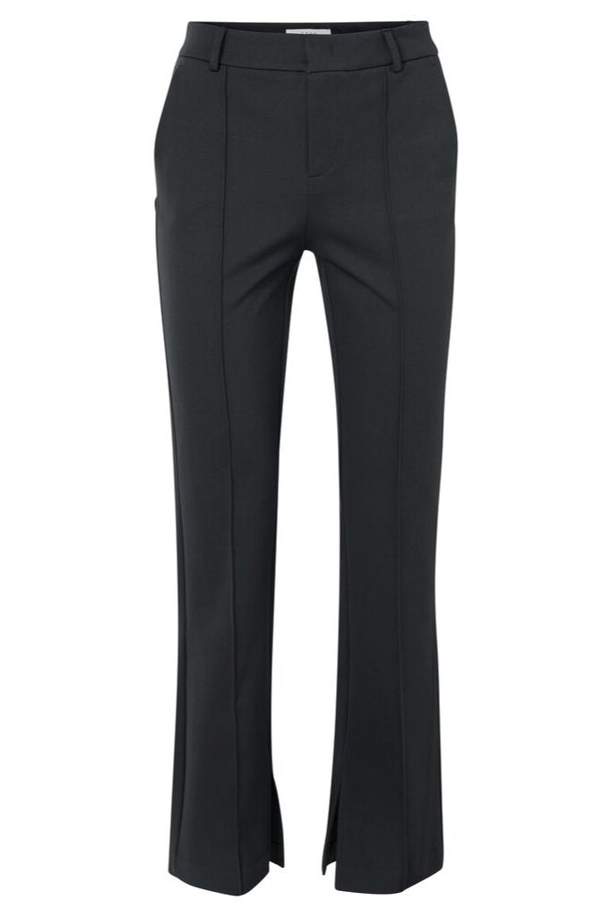 YAYA - Nohavice džerzejové široké Bristol black - bristol black YAYA - Nohavice džerzejové široké Bristol black - bristol black