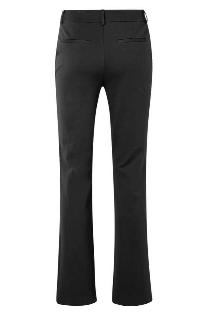 YAYA - Nohavice džerzejové široké Bristol black - bristol black YAYA - Nohavice džerzejové široké Bristol black - bristol black