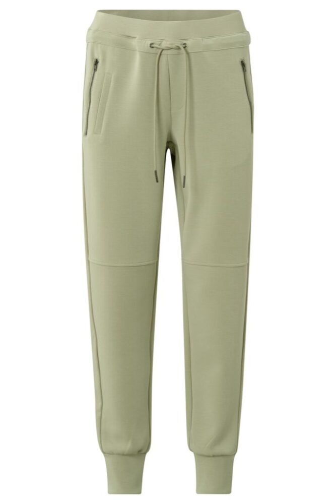 YAYA - Nohavice teplákove Elm green - elm green