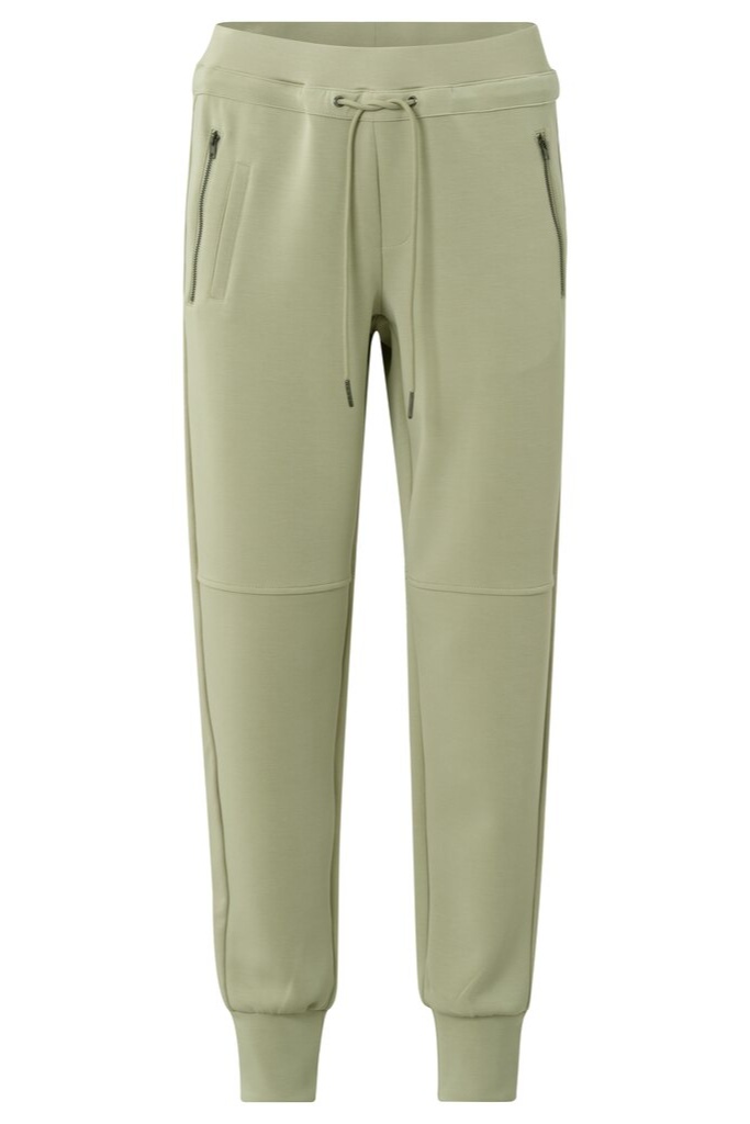 YAYA - Nohavice teplákove Elm green - elm green YAYA - Nohavice teplákove Elm green - elm green