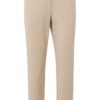 YAYA - Nohavice chino džerzejové Oxford tan sand - oxford tan sand