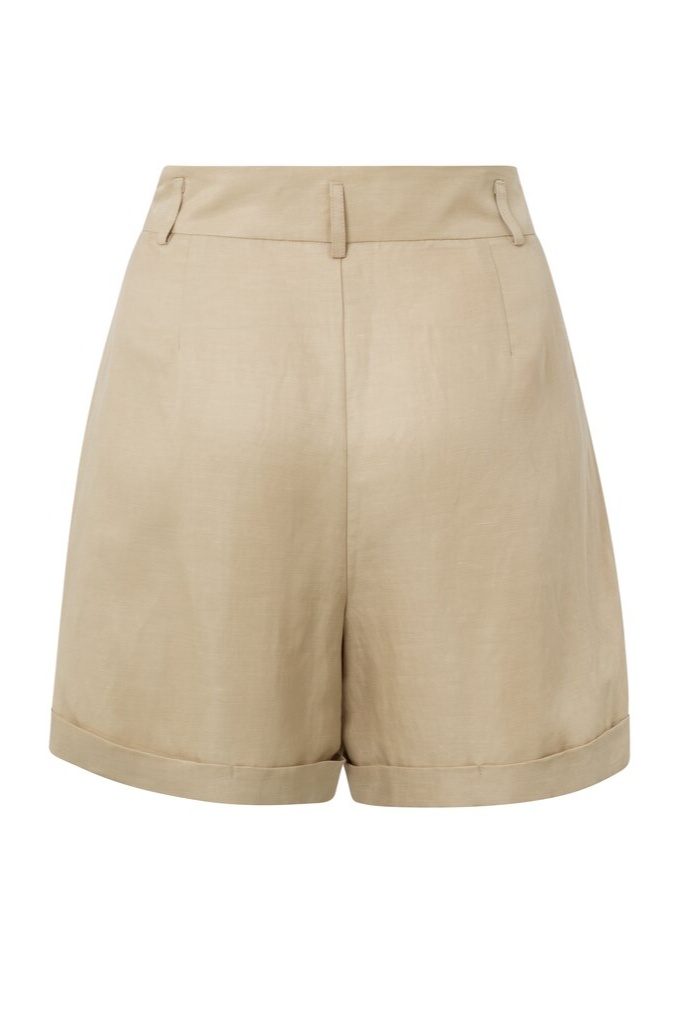 YAYA - Nohavice krátke Safari sand - safari sand YAYA - Nohavice krátke Safari sand - safari sand