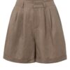 YAYA - Nohavice krátke Sinopia fresco brown - sinopia fresco brown