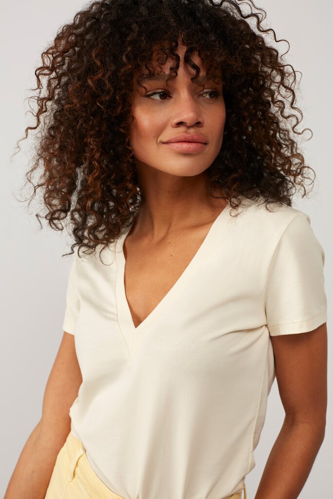 YAYA - Nohavice krátke Straw yellow - straw yellow YAYA - Nohavice krátke Straw yellow - straw yellow