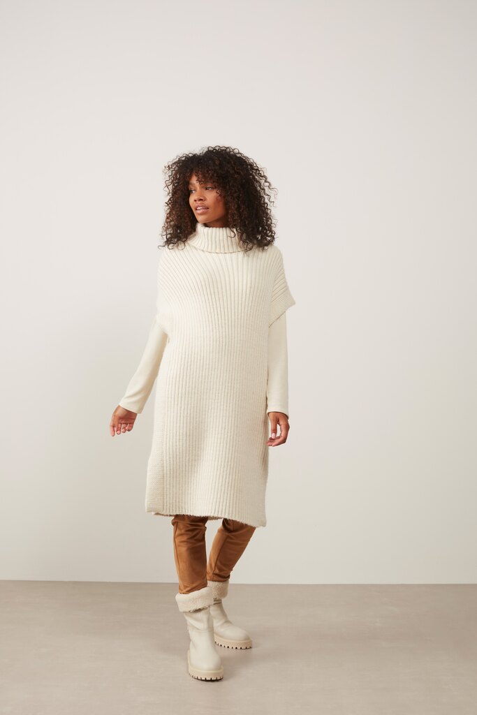 YAYA - Nohavice z vegánského semišu Indian tan sand - indian tan sand YAYA - Nohavice z vegánského semišu Indian tan sand - indian tan sand