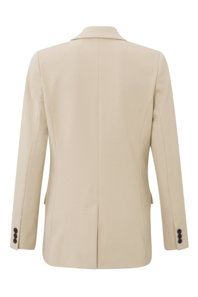 YAYA - Sako džerzejové Oxford tan sand - oxford tan sand YAYA - Sako džerzejové Oxford tan sand - oxford tan sand