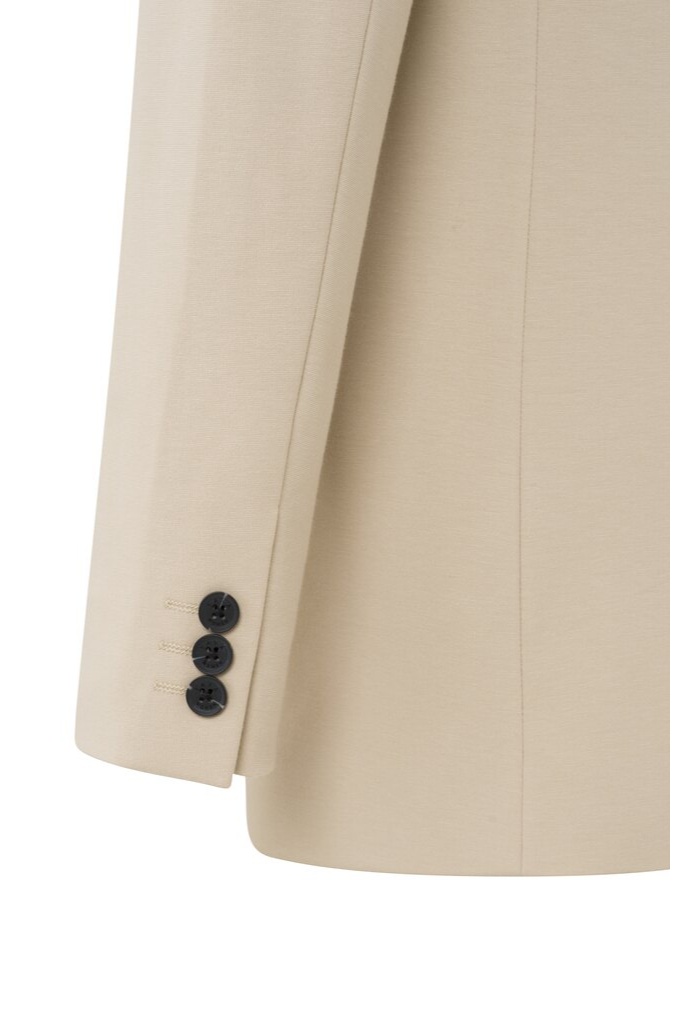 YAYA - Sako džerzejové Oxford tan sand - oxford tan sand YAYA - Sako džerzejové Oxford tan sand - oxford tan sand