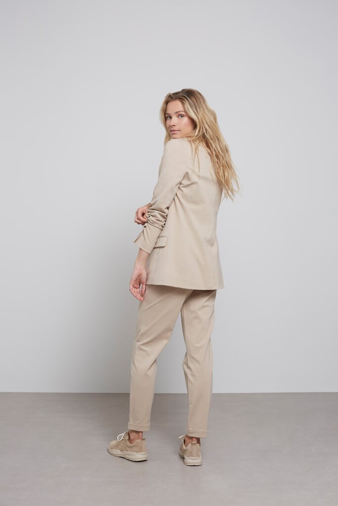 YAYA - Sako džerzejové Oxford tan sand - oxford tan sand YAYA - Sako džerzejové Oxford tan sand - oxford tan sand