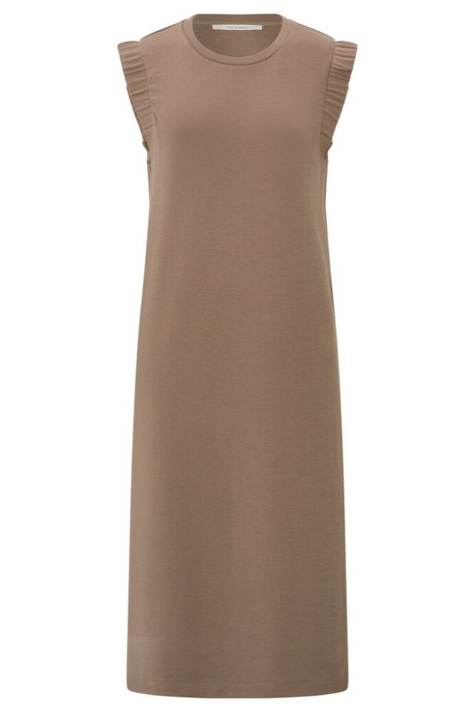 YAYA - Šaty midi Sinopia fresco brown - sinopia fresco brown