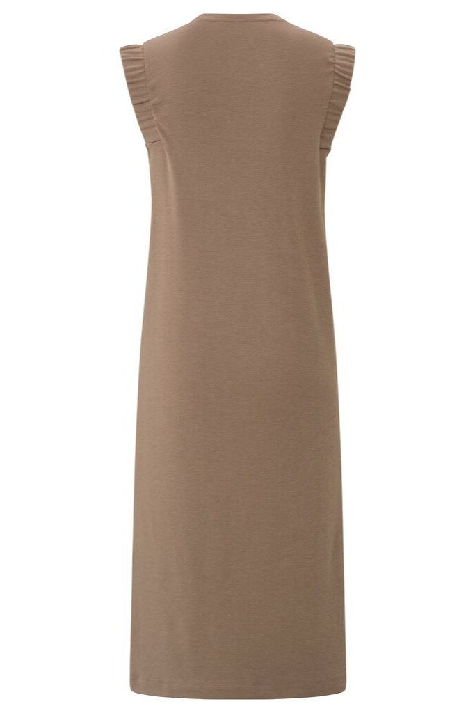 YAYA - Šaty midi Sinopia fresco brown - sinopia fresco brown YAYA - Šaty midi Sinopia fresco brown - sinopia fresco brown