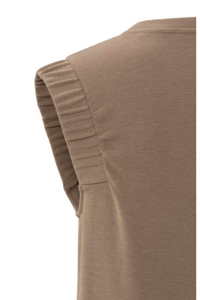 YAYA - Šaty midi Sinopia fresco brown - sinopia fresco brown YAYA - Šaty midi Sinopia fresco brown - sinopia fresco brown