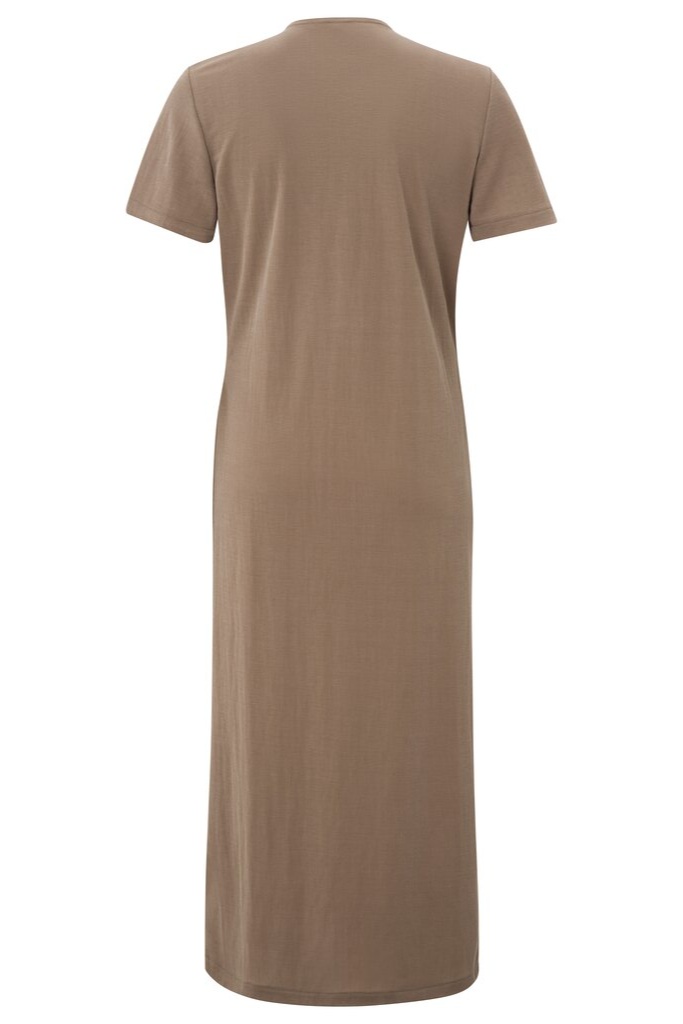 YAYA - Šaty midi zavinovacie Sinopia fresco brown - sinopia fresco brown YAYA - Šaty midi zavinovacie Sinopia fresco brown - sinopia fresco brown