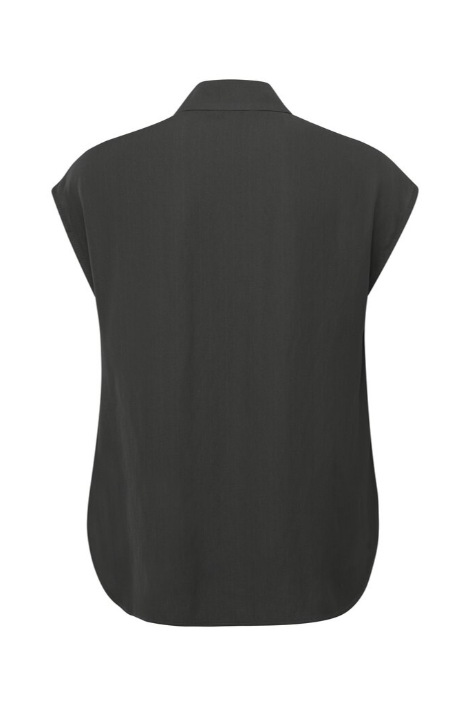 YAYA - Blúzka bez rukávov Bristol black - bristol black YAYA - Blúzka bez rukávov Bristol black - bristol black