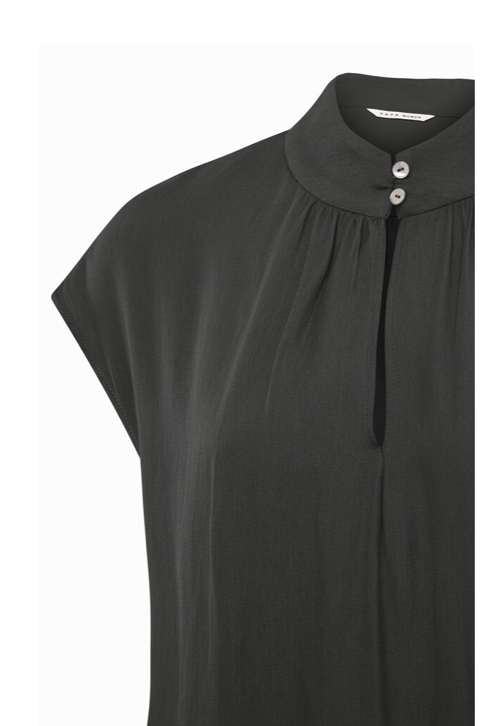 YAYA - Blúzka bez rukávov Bristol black - bristol black YAYA - Blúzka bez rukávov Bristol black - bristol black