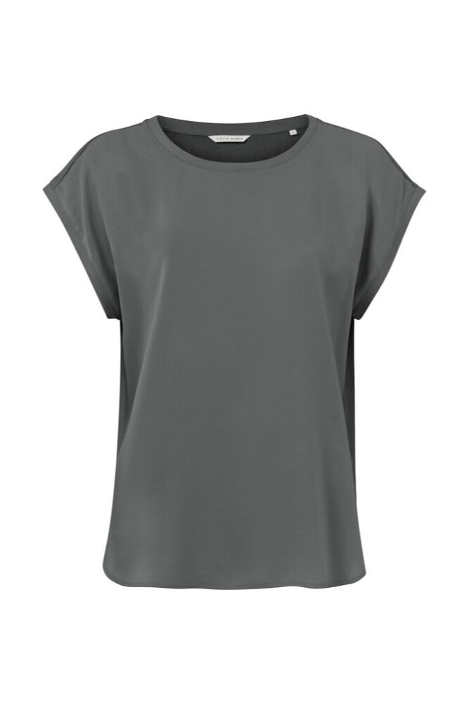 YAYA - Top mix materiálov Thunderstorm grey - thunderstorm grey