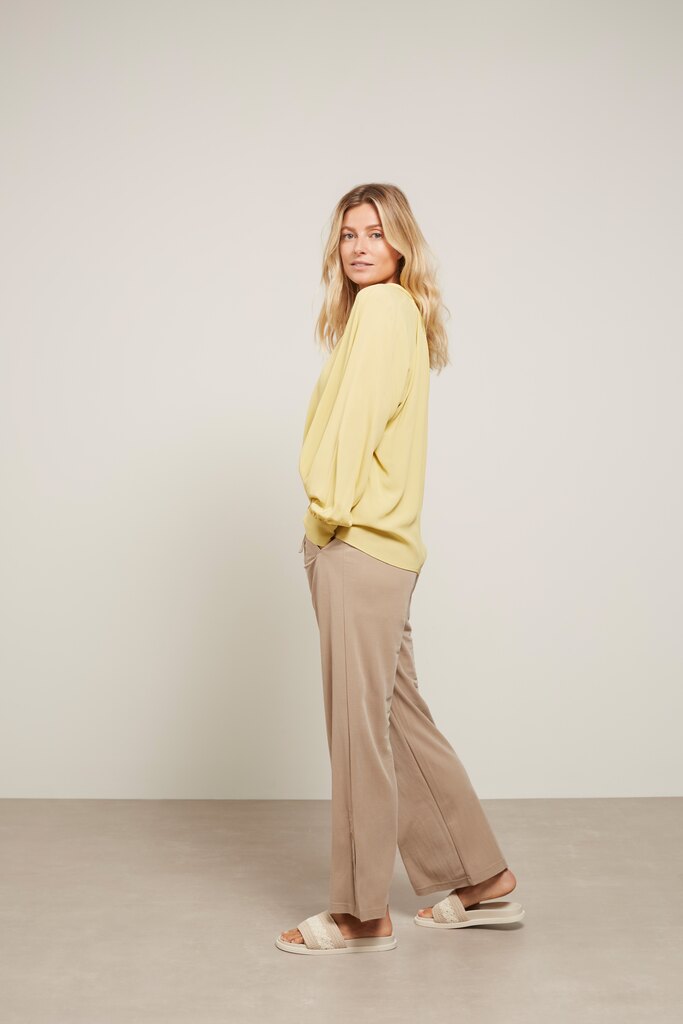 YAYA - Top s balónovými rukávmi Pistachio - pistachio YAYA - Top s balónovými rukávmi Pistachio - pistachio