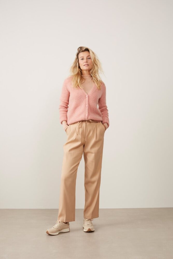 YAYA - Top s polorolákom Maple sugar pink - maple sugar pink