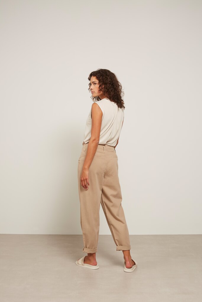 YAYA - Top s detailom na chrbáte Moonbeam sand - moonbeam sand YAYA - Top s detailom na chrbáte Moonbeam sand - moonbeam sand