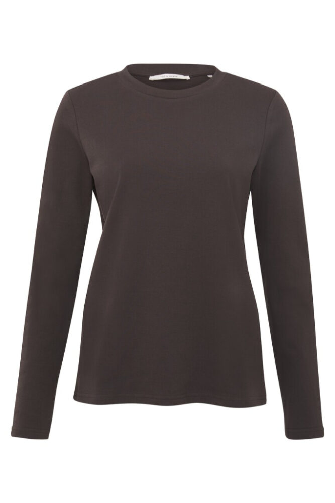 YAYA - Tričko s dlhým rukávom basic Bristol black - bristol black