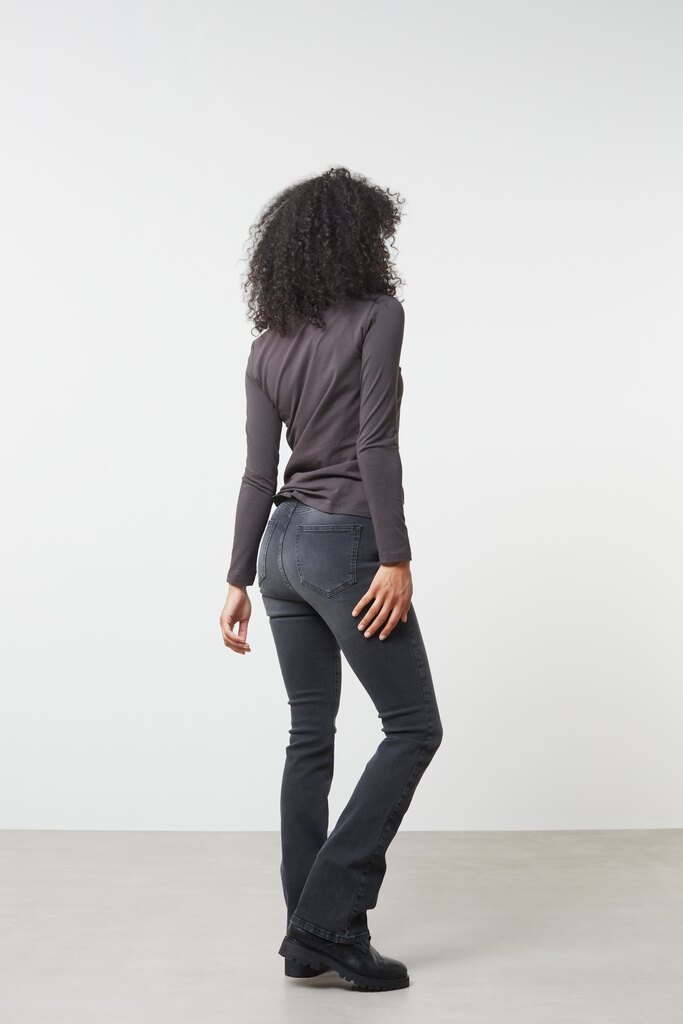 YAYA - Tričko s dlhým rukávom basic Bristol black - bristol black YAYA - Tričko s dlhým rukávom basic Bristol black - bristol black