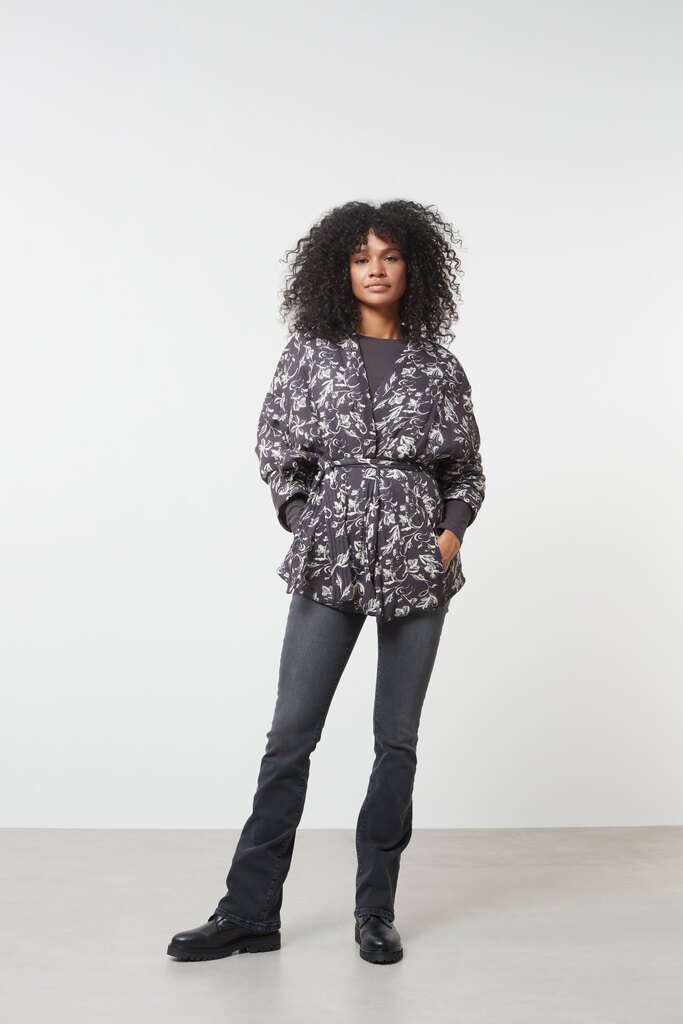 YAYA - Tričko s dlhým rukávom basic Bristol black - bristol black YAYA - Tričko s dlhým rukávom basic Bristol black - bristol black