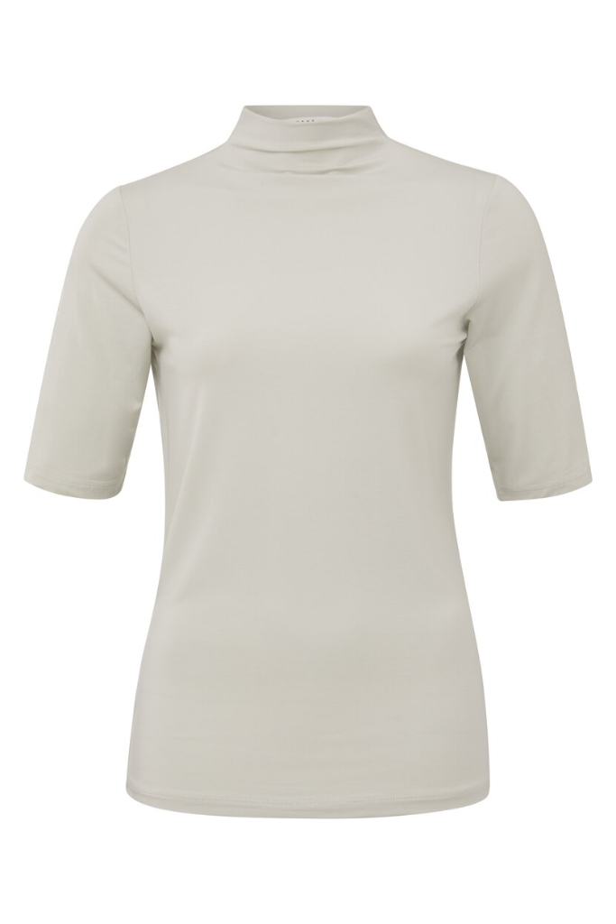 YAYA - Top s polorolákom basic Mineral Gray - mineral gray YAYA - Top s polorolákom basic Mineral Gray - mineral gray