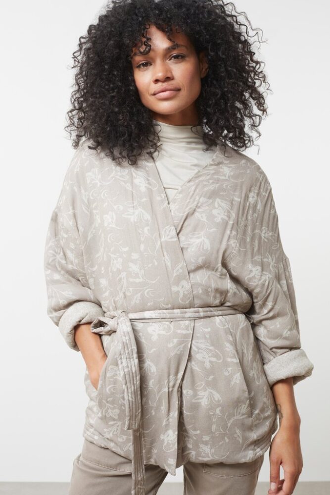 YAYA - Top s polorolákom basic Mineral Gray - mineral gray