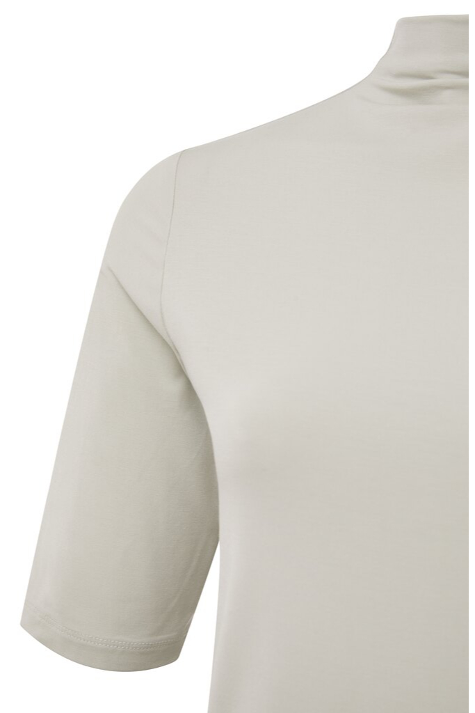 YAYA - Top s polorolákom basic Mineral Gray - mineral gray YAYA - Top s polorolákom basic Mineral Gray - mineral gray