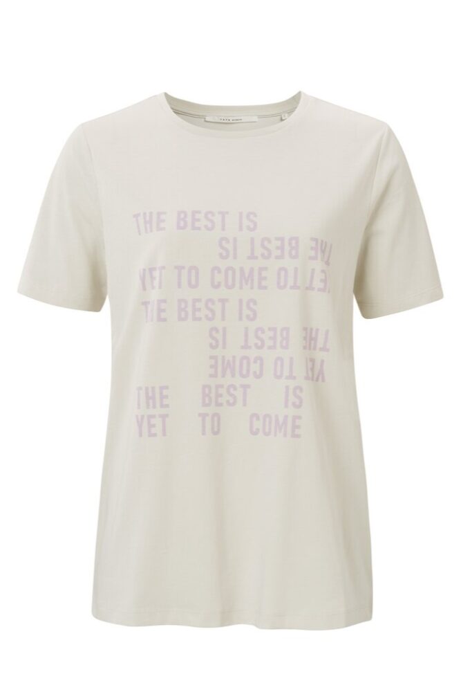 YAYA - Tričko s potlačou Orchid petal purple dessin - orchid petal purple dessin