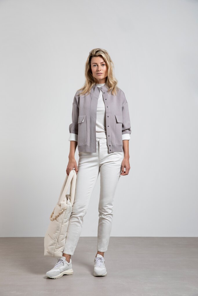 YAYA - Top so stojačikom Onyx white - onyx white YAYA - Top so stojačikom Onyx white - onyx white