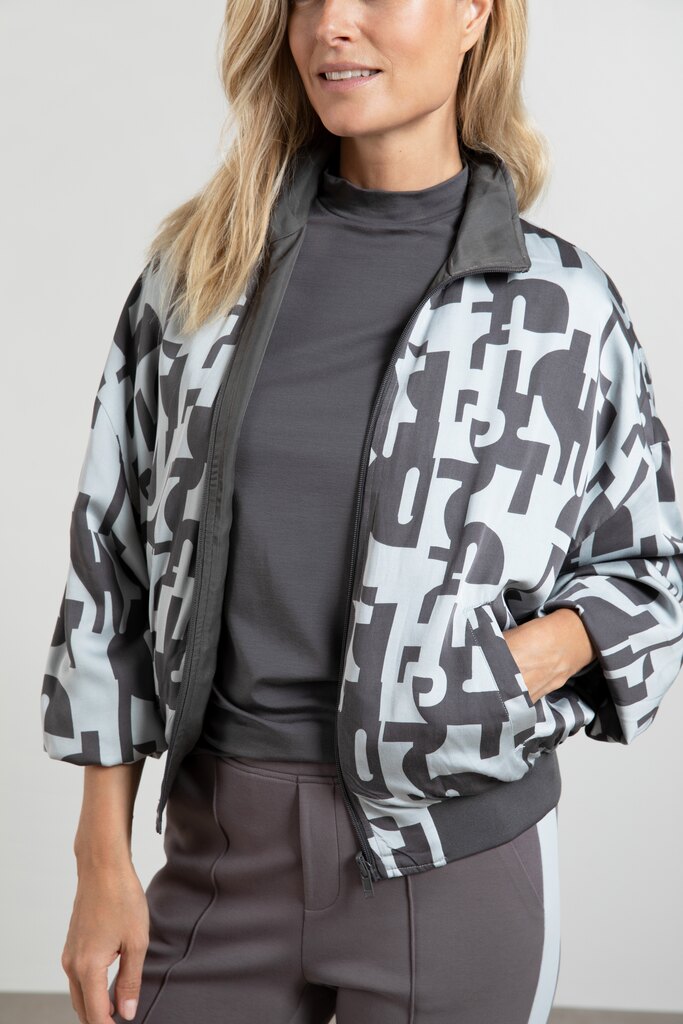 YAYA - Top so stojačikom Thunderstorm grey - thunderstorm grey YAYA - Top so stojačikom Thunderstorm grey - thunderstorm grey