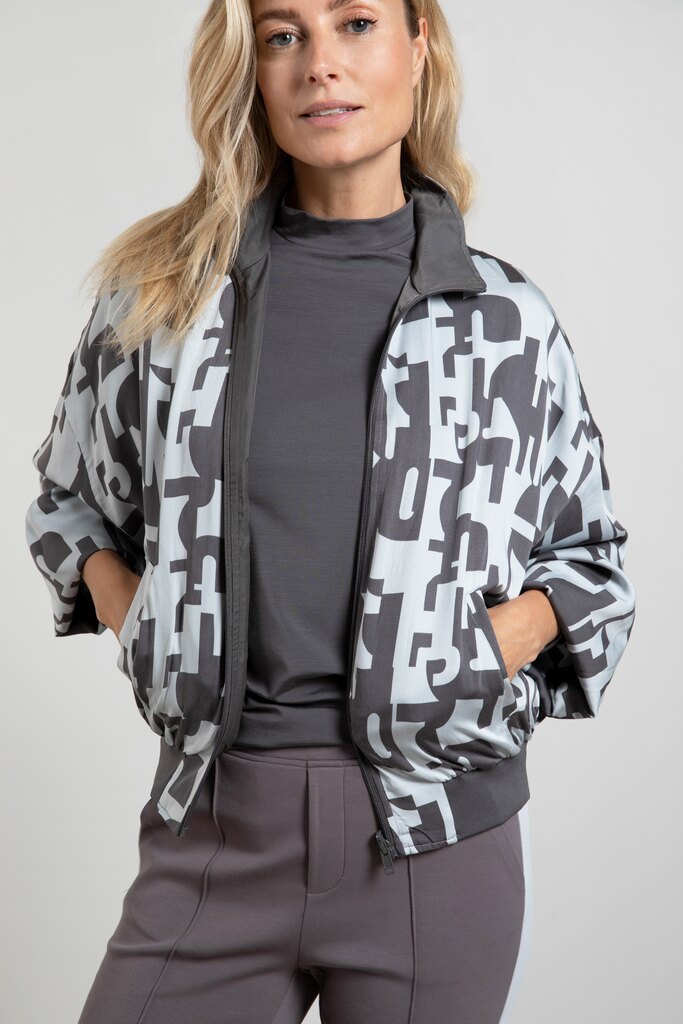 YAYA - Top so stojačikom Thunderstorm grey - thunderstorm grey YAYA - Top so stojačikom Thunderstorm grey - thunderstorm grey