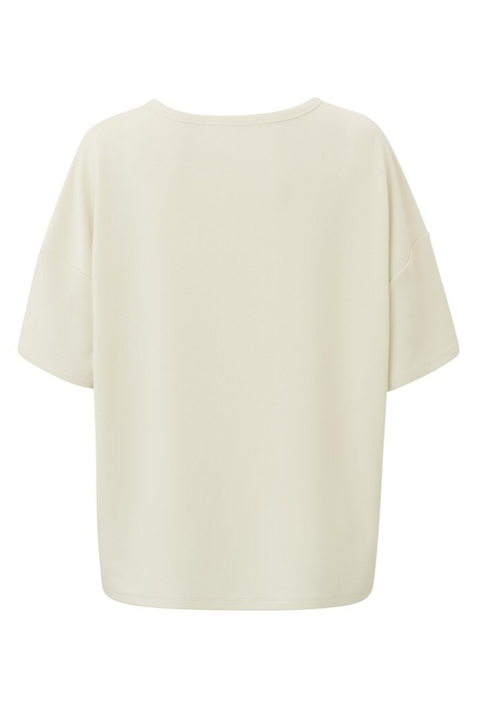 YAYA - Tričko oversized Birch sand - birch sand YAYA - Tričko oversized Birch sand - birch sand
