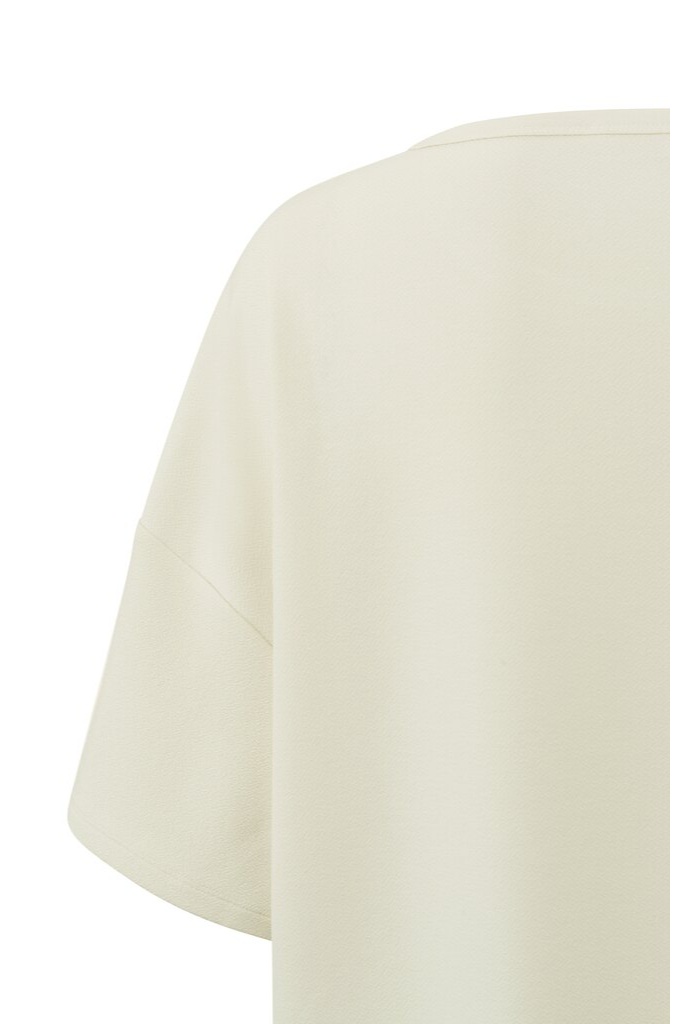 YAYA - Tričko oversized Birch sand - birch sand YAYA - Tričko oversized Birch sand - birch sand