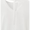 YAYA - Tričko s detailom na chrbáte Star white - star white