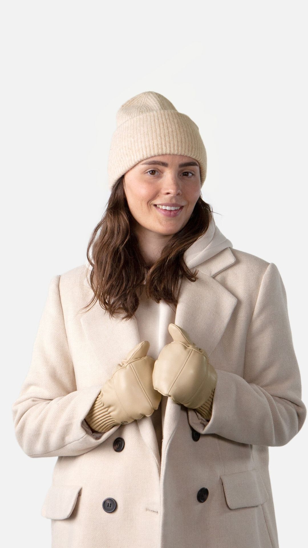 Barts - Rukavice - palčáky Bailee L - beige Barts - Rukavice - palčáky Bailee L - beige