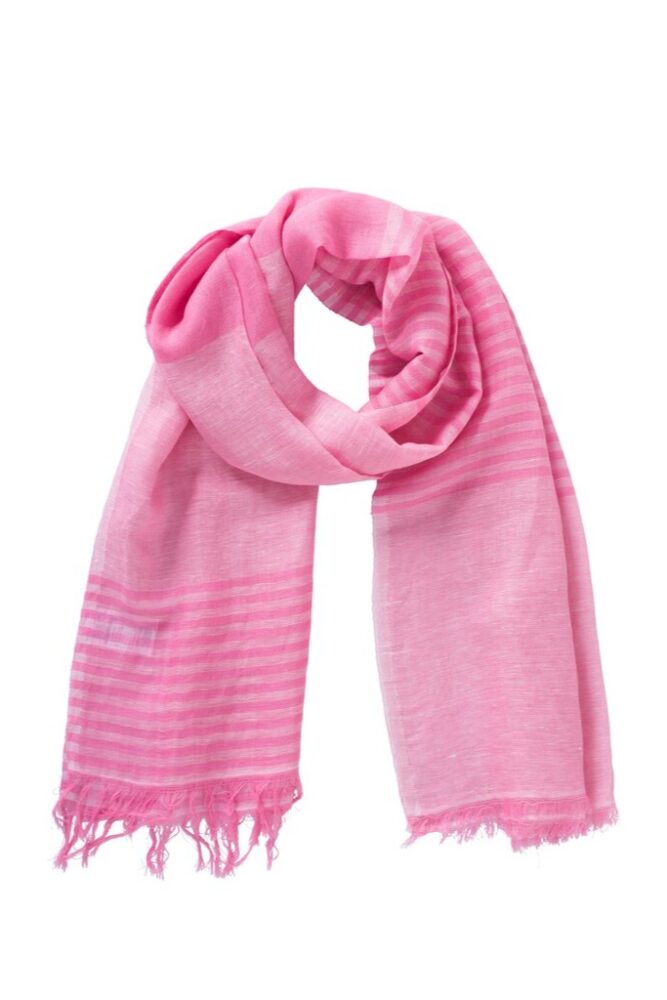 YAYA - Šál Cosmos pink dessin - cosmos pink dessin