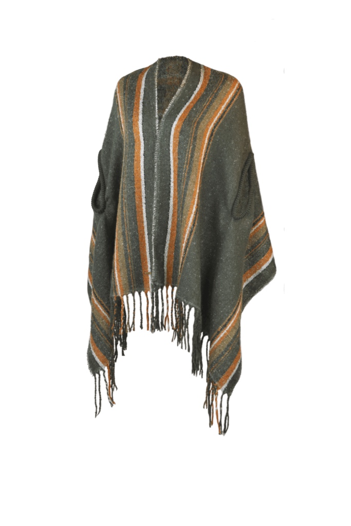 Barts - Pončo Ellin - army Barts - Pončo Ellin - army