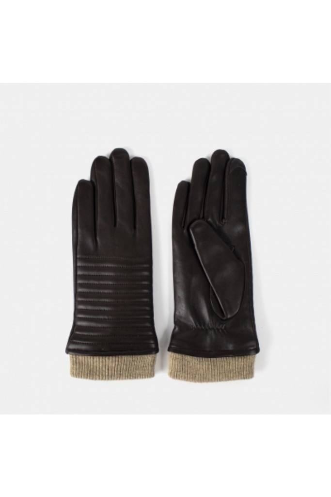 REDESIGNED - Rukavice Sheila - dark brown REDESIGNED - Rukavice Sheila - dark brown