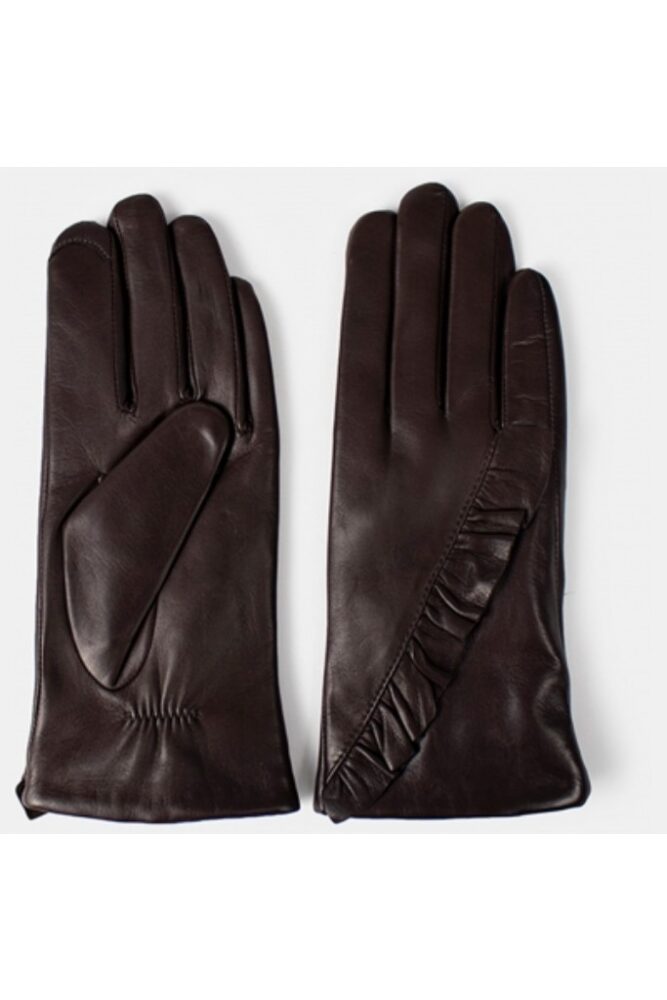 REDESIGNED - Rukavice Bethany - dark brown