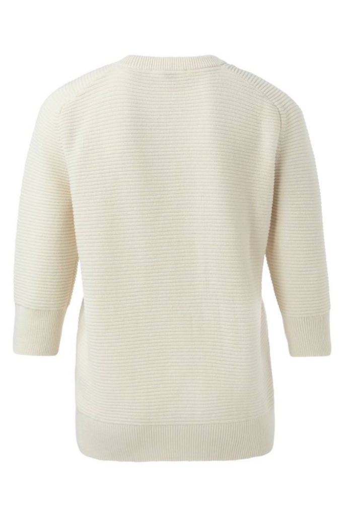 YAYA - Pulóvrik s 3/4 rukávom - CREAM YAYA - Pulóvrik s 3/4 rukávom - CREAM