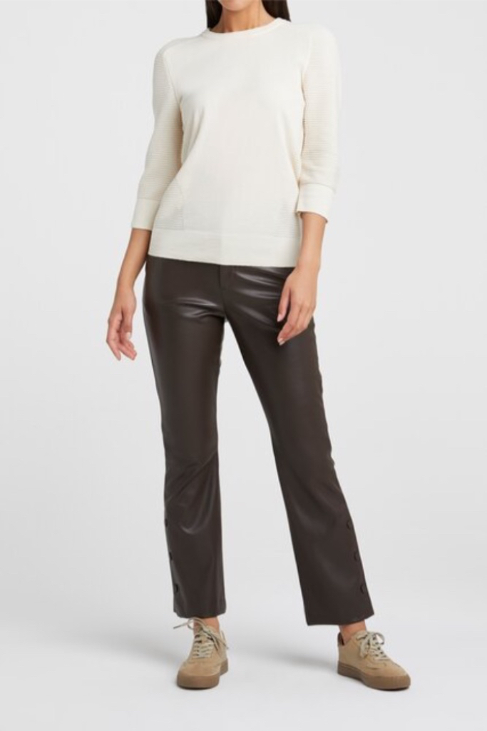 YAYA - Pulóvrik s 3/4 rukávom - CREAM YAYA - Pulóvrik s 3/4 rukávom - CREAM