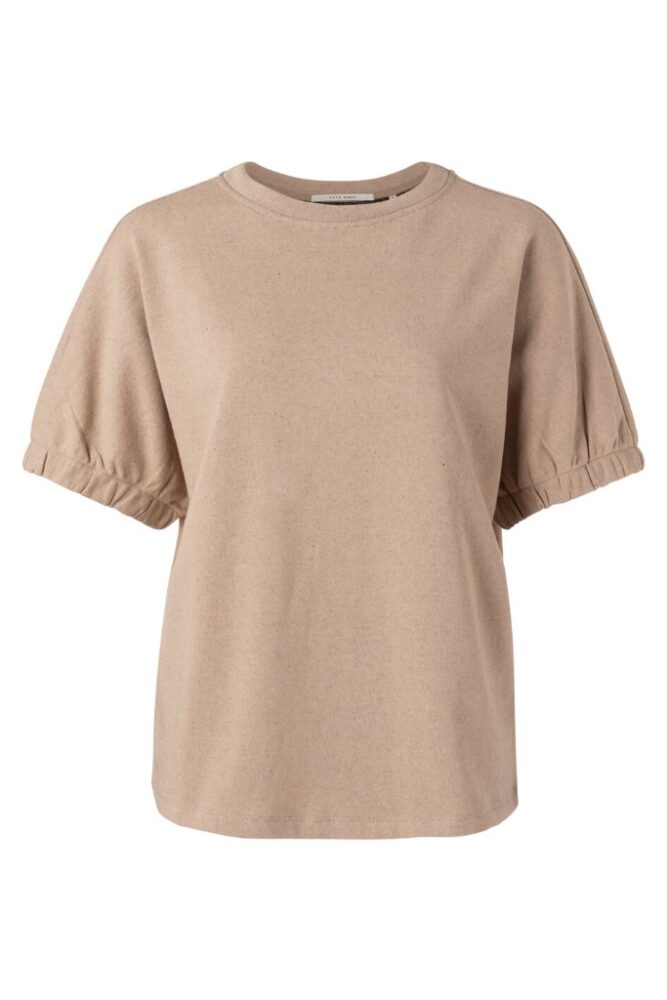 YAYA - Tričko s krátkym rukávom - sand melange