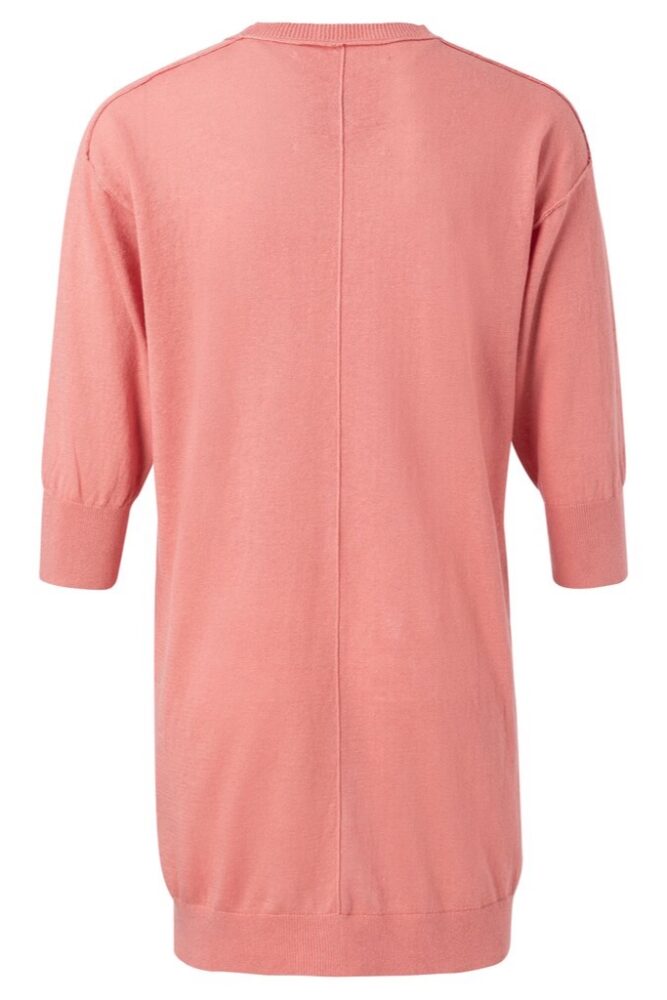 YAYA - Sveter letný ľanový ROUGE - rouge