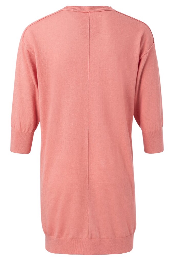 YAYA - Sveter letný ľanový ROUGE - rouge YAYA - Sveter letný ľanový ROUGE - rouge